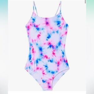 Angel season Girls One Piece Swimsuits Teens Straps with UPF 50+ nwt